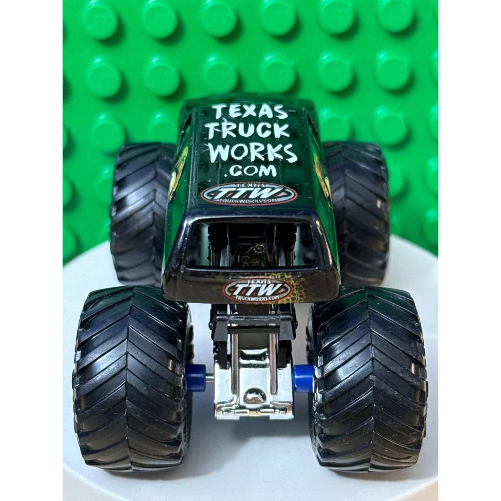 Monster Jam Bounty Hunter Diecast Monster Truck Black Texas Truck Works